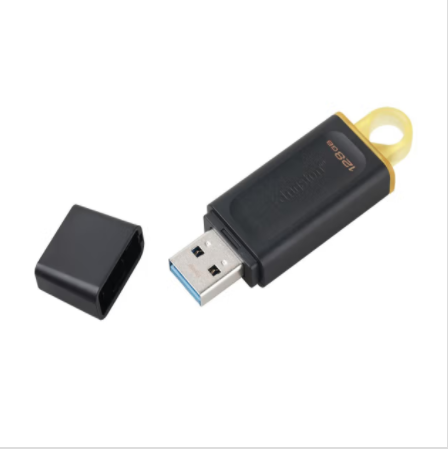 金士顿（Kingston）128GB USB3.2 Gen 1 U盘 DTX 时尚设计 轻巧便携