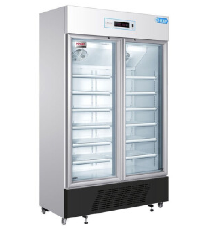海尔（Haier）630升立式双门单温药品展示柜 试剂阴凉柜HYC-630L
