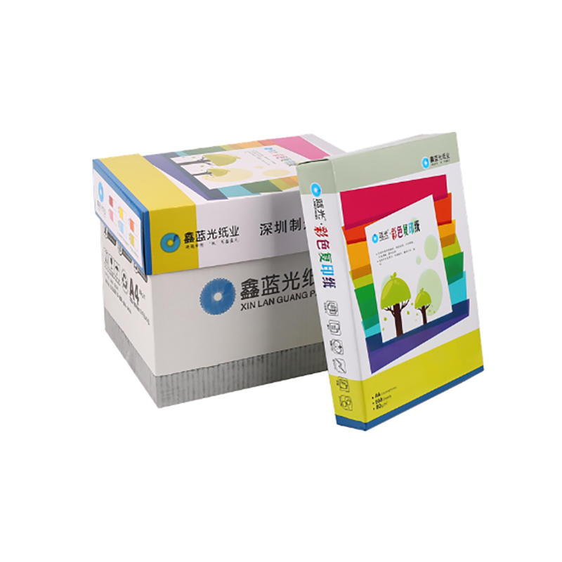 蓝光复印纸 粉红 A4 80克 5包/箱