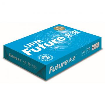 UPM 蓝未来 70克 A4 复印纸 500张/包 5包/箱（高白）