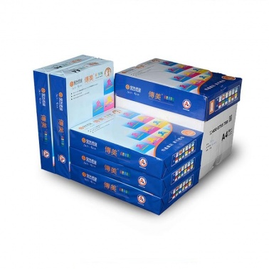 传美 A4 80g 大红色复印纸 500张/包 5包/箱